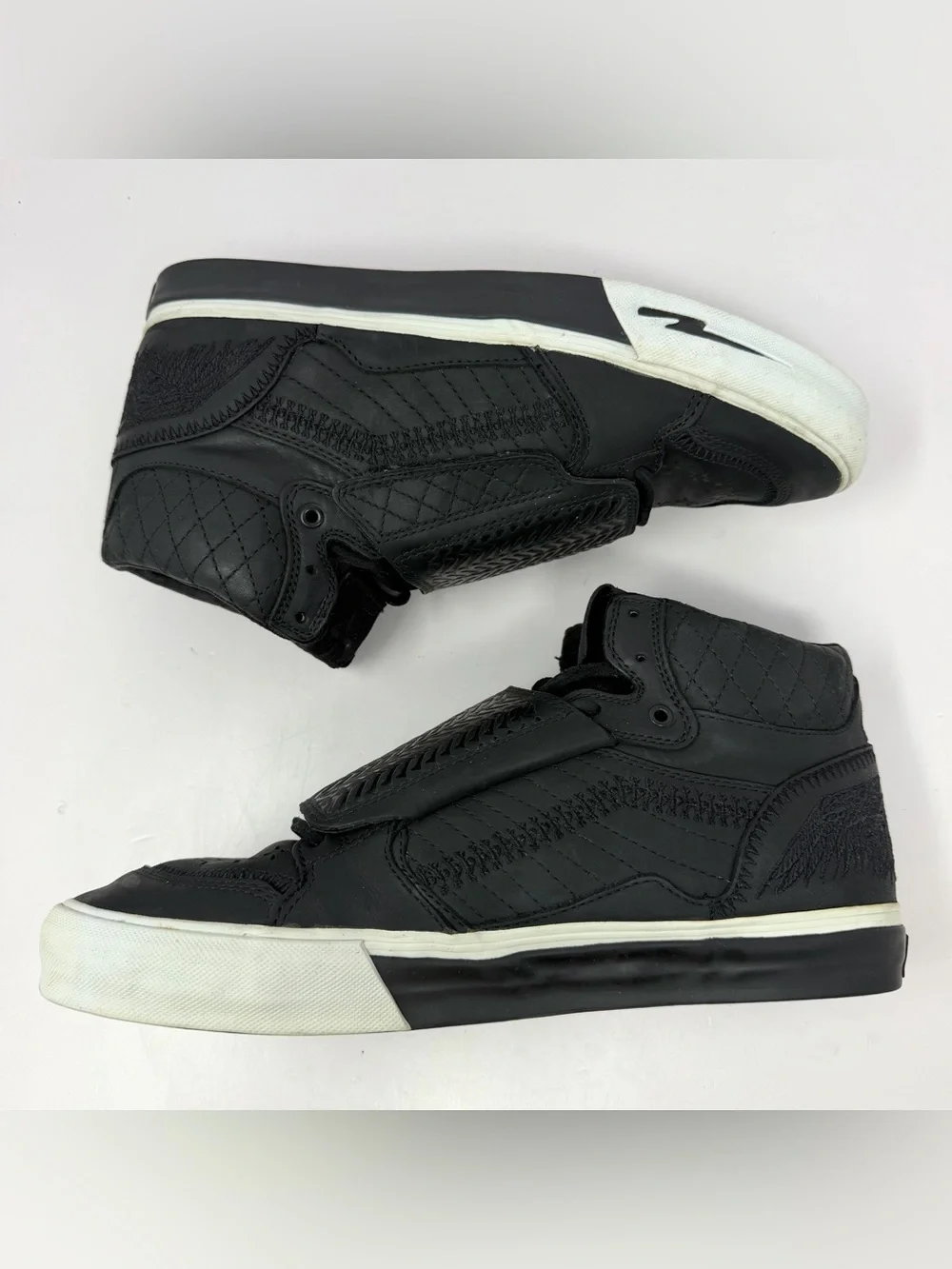 Vans Syndicate x Taka Hayashi Men’s Owen Hi Vulc Skate Shoe Sz 11 Black Leather